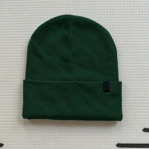 Lululemon green knit beanie-OS
